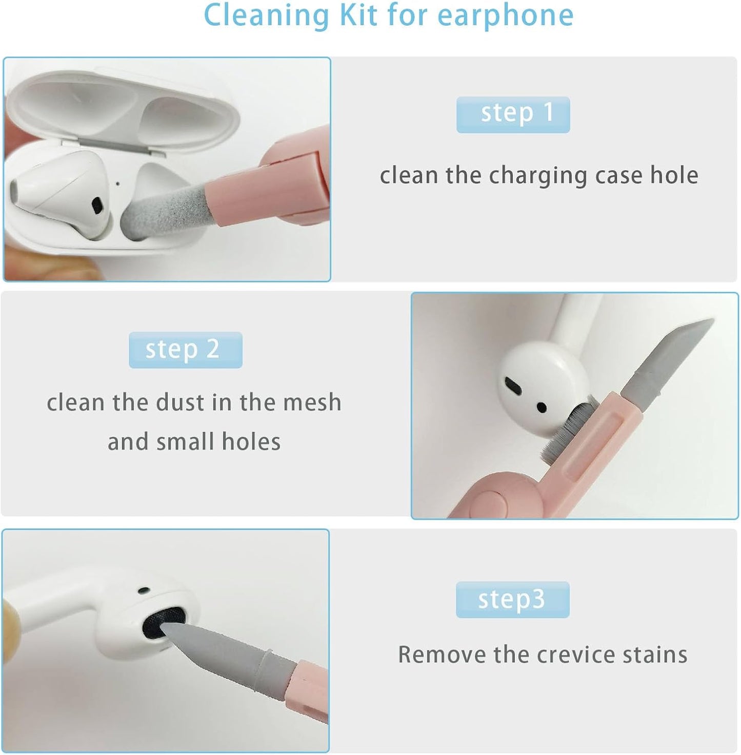 7-in-1 Cleaning Kit – Compact & Multi-Functional