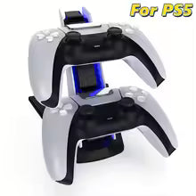 For Sony Playstation 5 Fast Charging Dock Cradle For PS5 Wireless Joystick Dual Fast Charger Docking Station Game Accessories