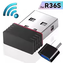 For R36S WiFi Adapter RTL8188 USB Wireless Network Card Type C OTG for R36H Handheld Game Console Accessories Mini WiFi Dongle